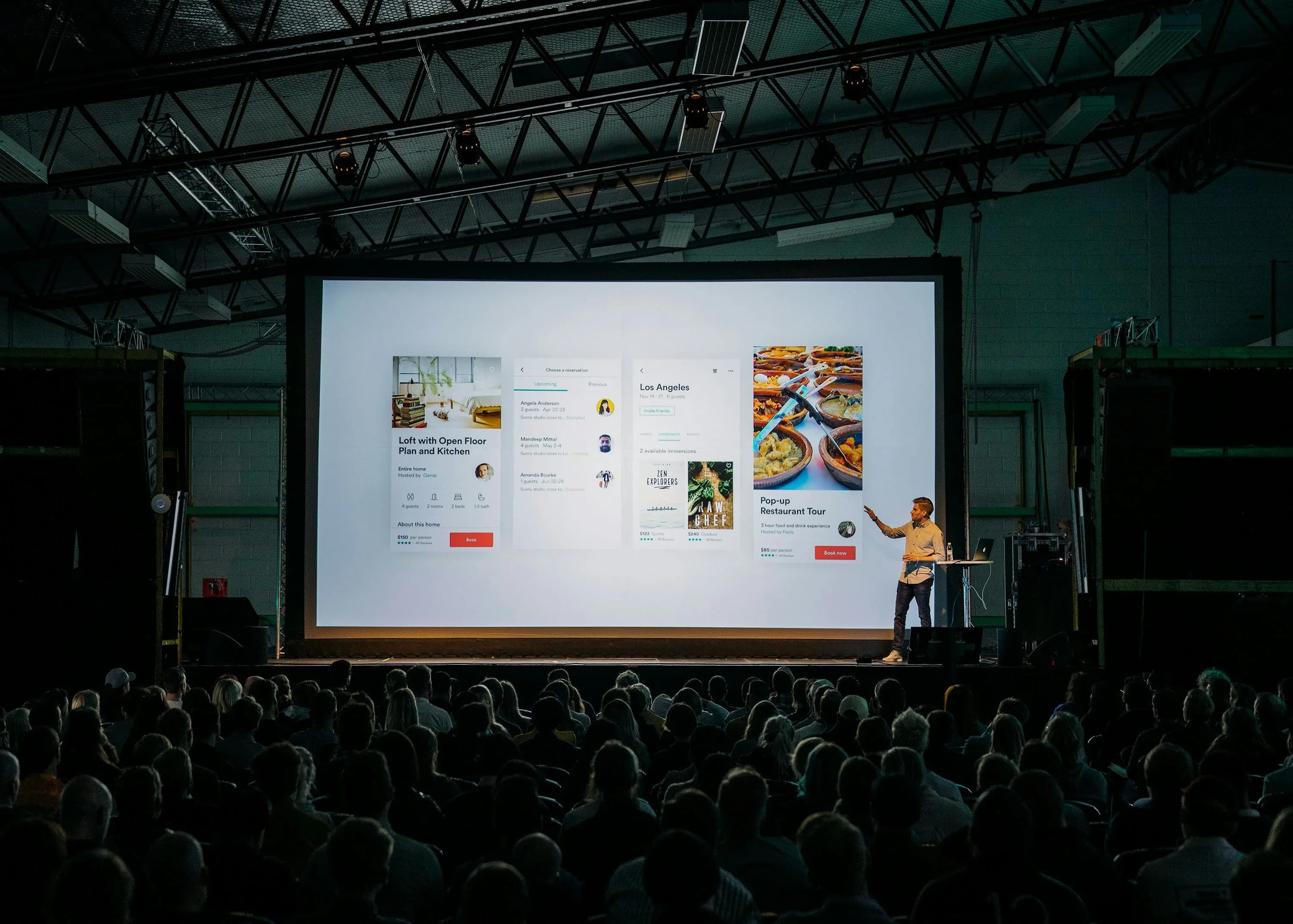 Client events and presentations